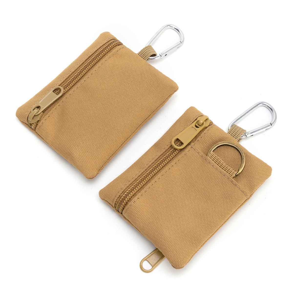 Men\'s Coin Purse Card Holder Canvas Small Wallet Outdoor Sports Storage Bag Small Hanging Bag Wallet Key Bag Mini Sports Bag-LJX