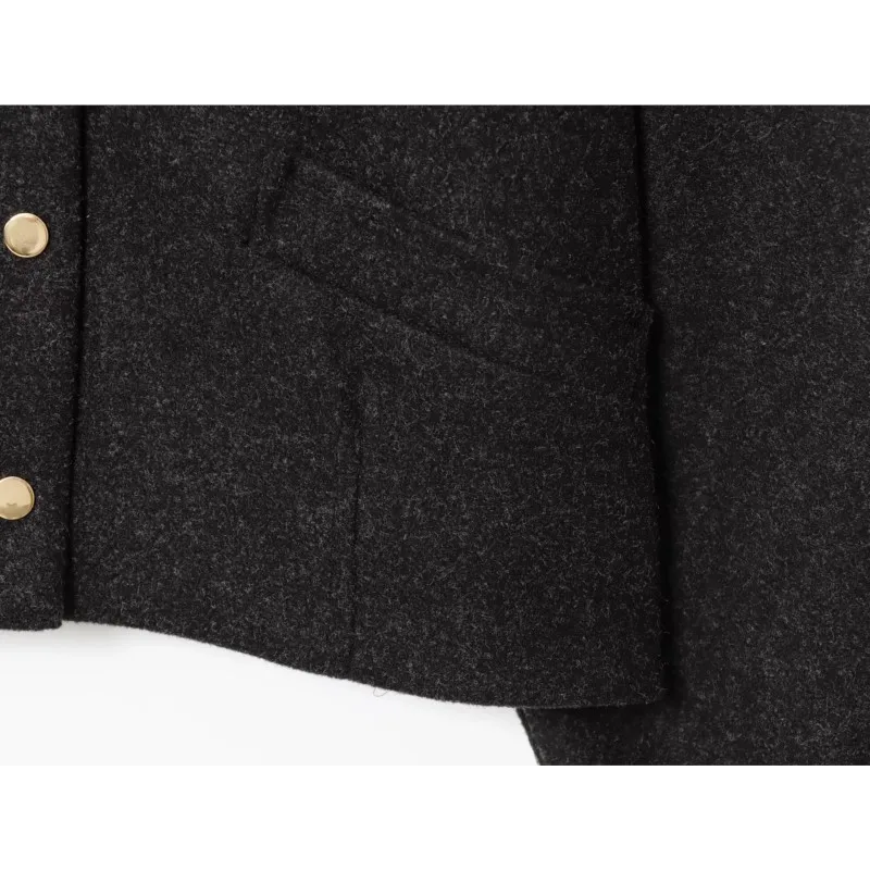 Women Jacket Fashion Autumn Loose Single Breasted Coat Casual 2025 New Solid Woman Outwear