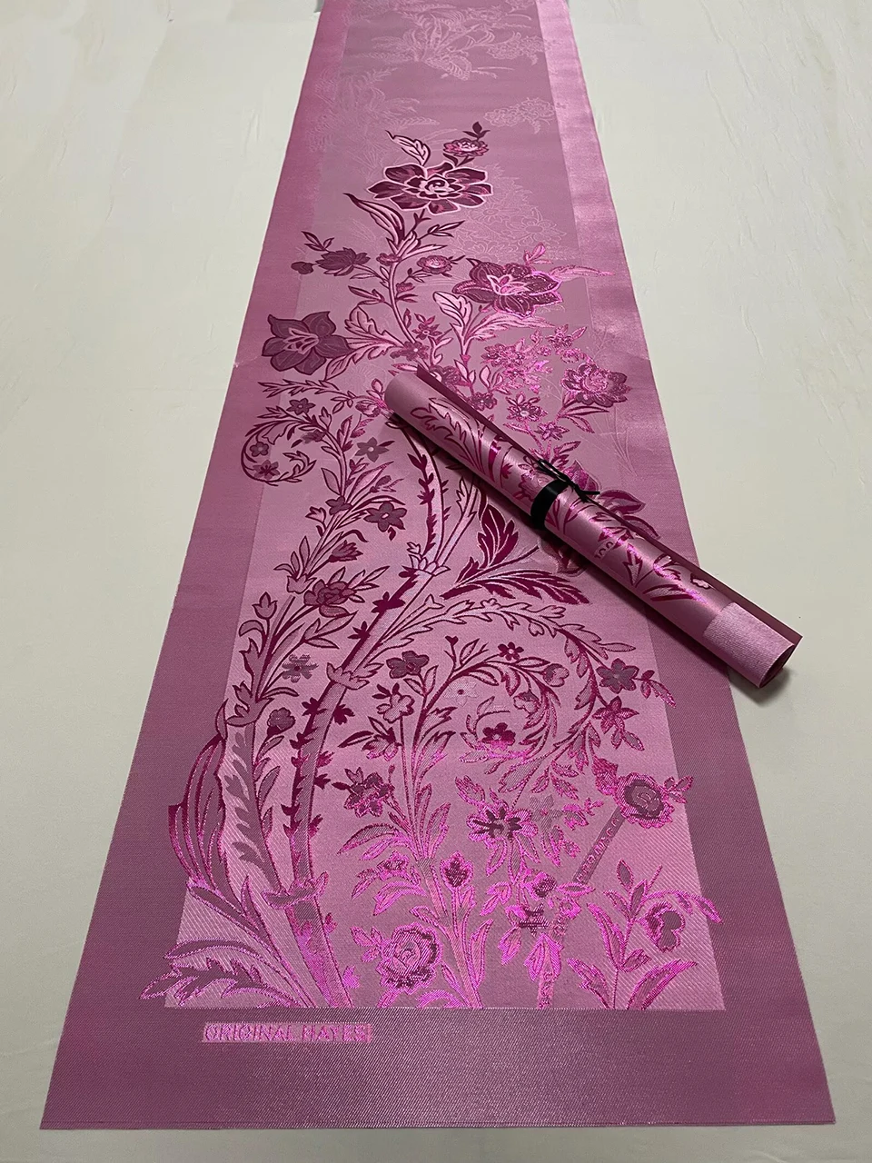 Luxuriöses Grandmaster Hayes Gele & Ipele Set 2-teilig, Nigerianischer Aso Ebi Sego Stoff für Afrikanische Kopfbedeckungen & Turbane, 48x210cm TX-6 – Detail 6