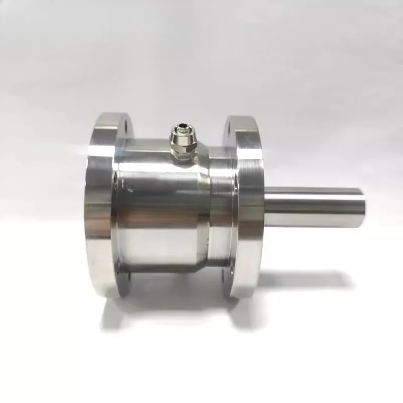 Magnetic fluid seal manufacturer, motor direct connection high temperature and high speed double flange solid shaft, magnetic fl