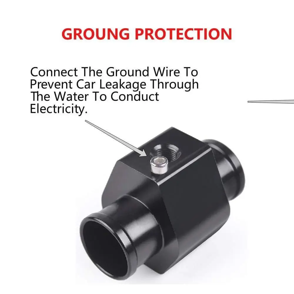 تعديل السيارة استشعار درجة حرارة الماء المبرد درجة حرارة الماء أنبوب مشترك الاستشعار الملحقات المشتركة 28-40 مللي متر #6