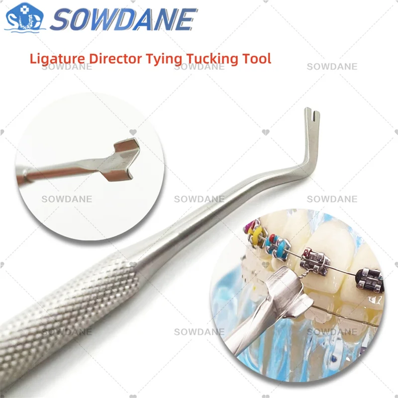 

Dental Orthodontic Instrument High Quality Dental Ligature Tying & Tucking Instruments Scaler Orthodontic Tucker Tier