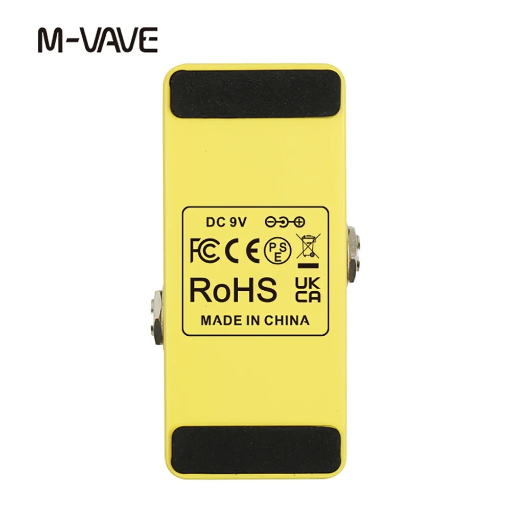 M-VAVE Distortion-SC1 Guitar Distortion Effect Pedal Classic Warm Smooth Distortion True Bypass Electric Guitar Accessories