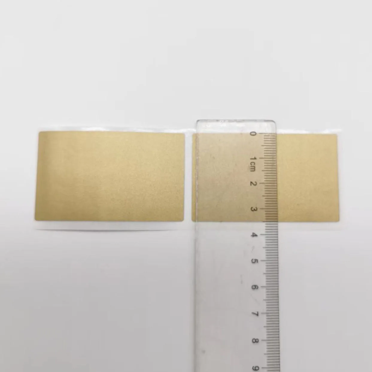 100pcs High Quality Scratch Off Sticker35*58mm Gold Color Blank For Secret Code Cover Home Game Wedding
