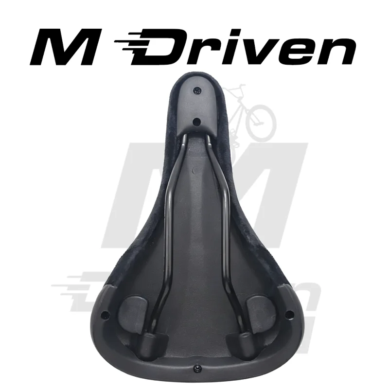 M Driven BMX-Sattel Professioneller BMX Freestyle-Sattel Breiter Verdickter Doppelschienen-Flanell-Sattel für Hochintensives Fahren – Detail 3