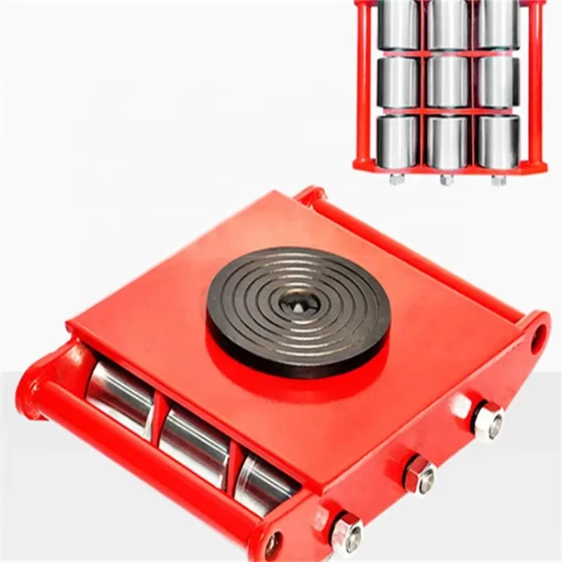 

High Load Capacity 40/60/80/100/150/200kg Machine Moving Equipment Moving Trolly Roller Skates Cargo Loading Trolley