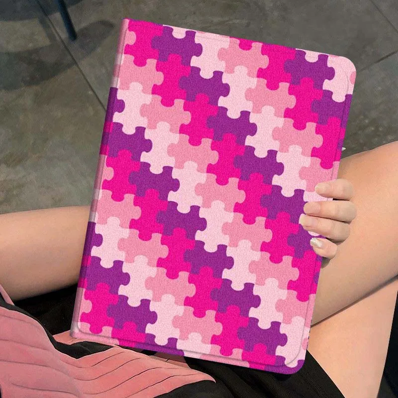 Abstract Art Retro Patroon Case Voor Samsung Galaxy Tab A7 A9 A11 S6 A11 A8 S11 Lite Plus 10.4 10.5 10.1 Inch Tablet