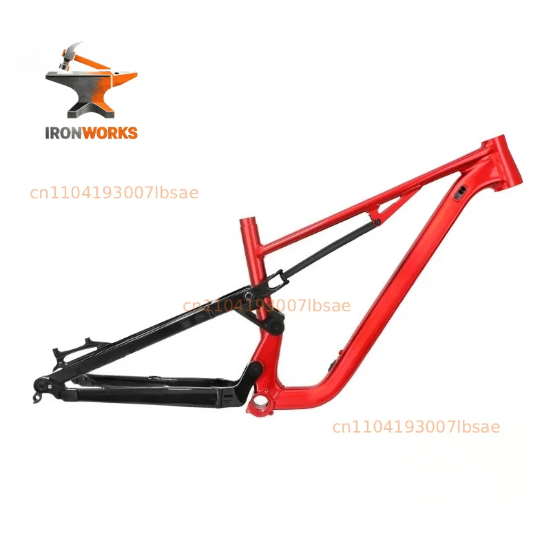 Soft tail mountain bike frame DH downhill forest road four link 27.5/29 inch off-road bike frame