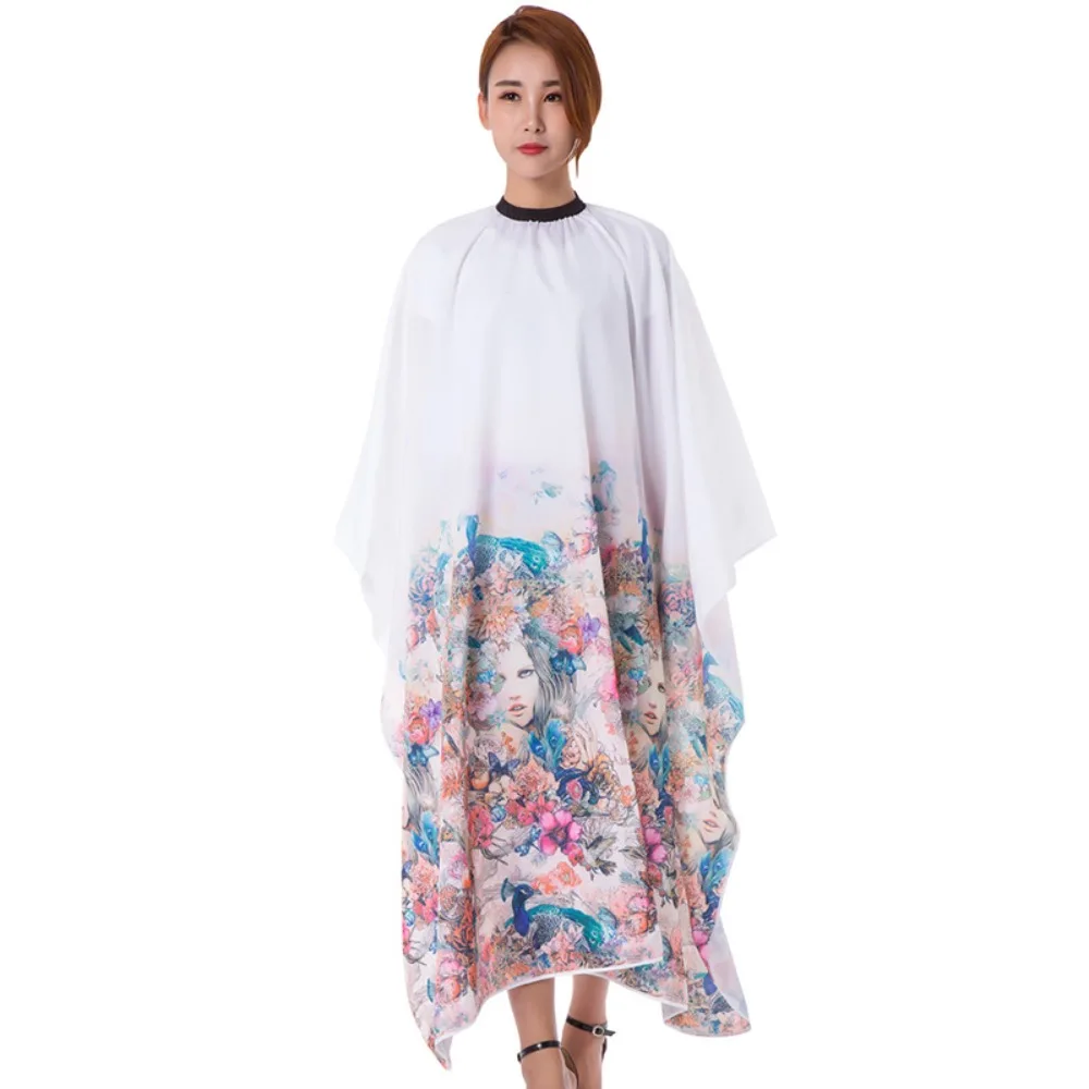 Antistatic Hair Cut Cape Adjustable Neck Strap Lightweight Hairdresser Dye Apron Waterproof Salon Hairdress Cape