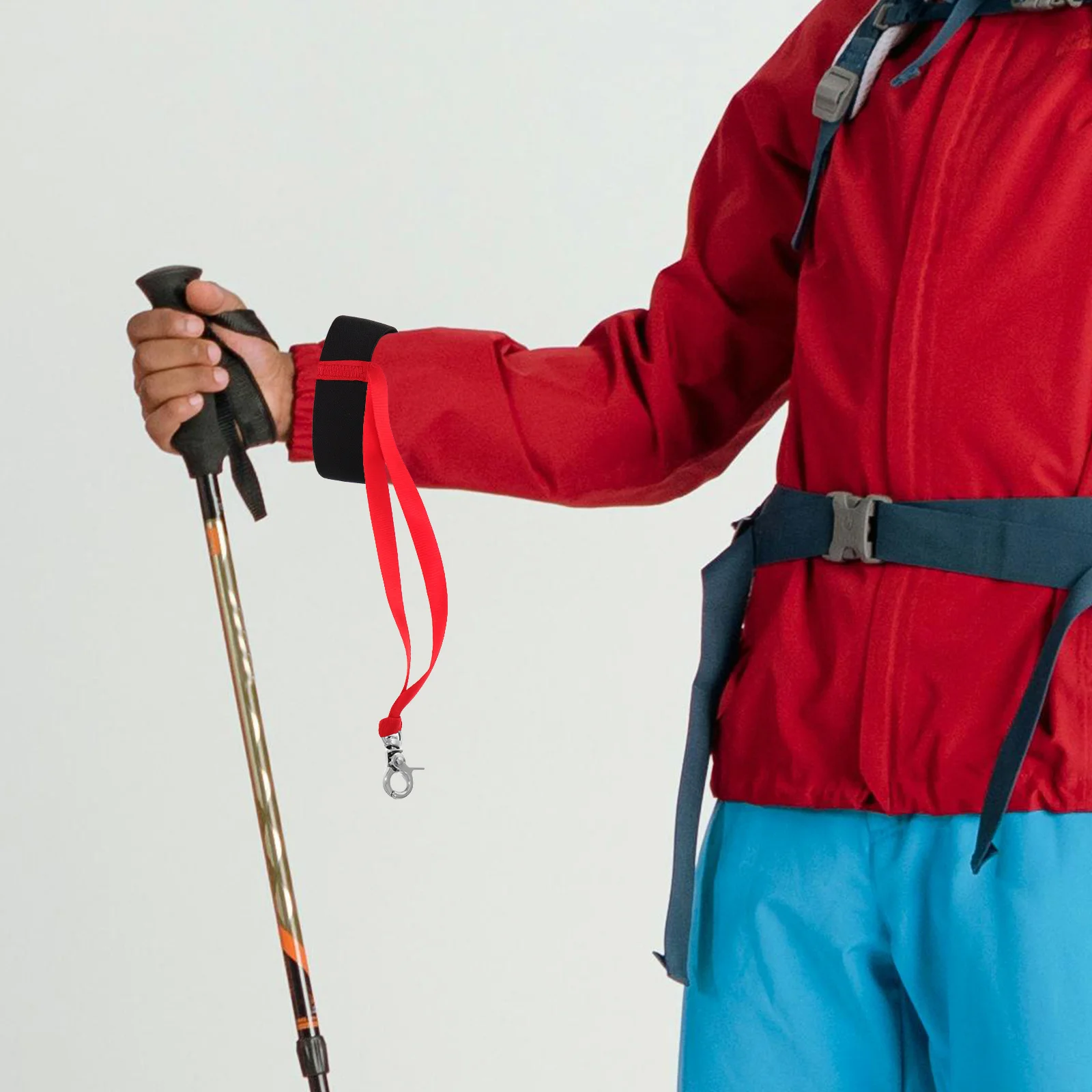 

4Pcs Glove Strap Winter Glove Rope Ski Snowboard Lanyard Wrist Leash for Outdoor Skiing Mittens Ropes Accessories