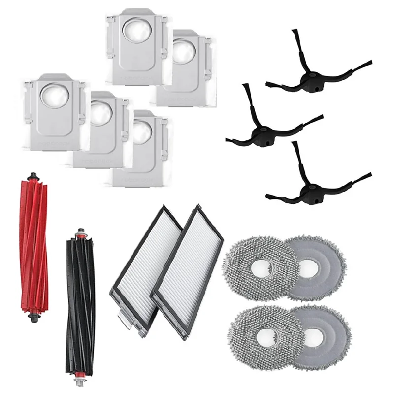

A95I-For Roborock Qrevo Slim Robot Main Side Brush Hepa Filter Vacuum Cleaner Replacement Parts