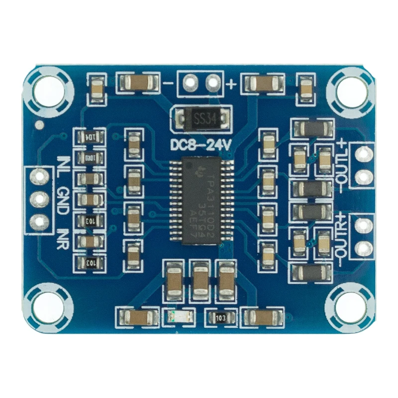 TPA3110 2X15W Digital Audio Stereo Verstärker Board Modul Mini Binaural AMP Controller 100dB DC 8-18V 3A Max