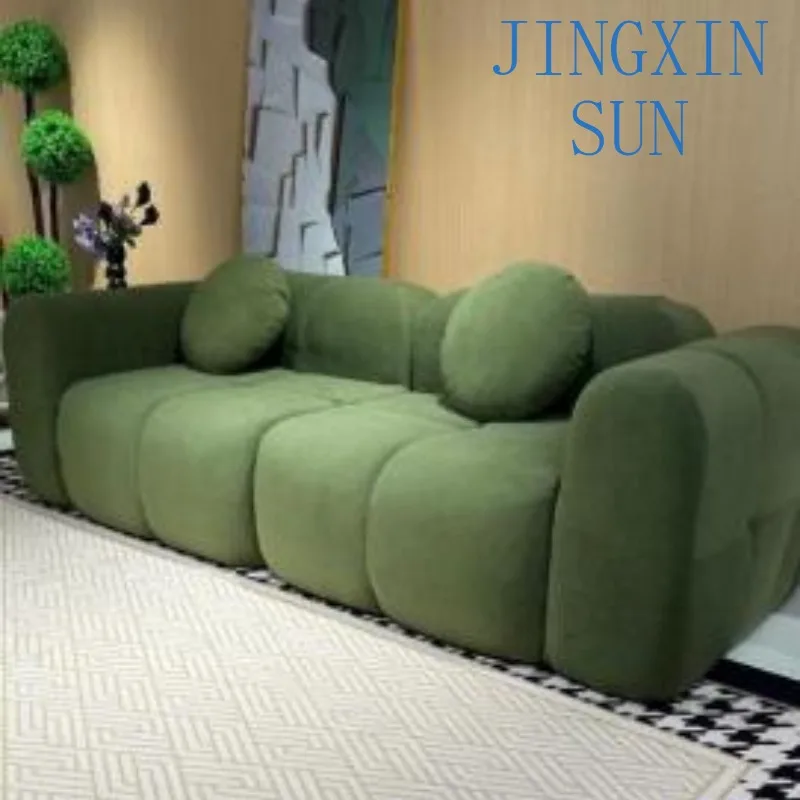 Armchair Double Compression Sofa Green Modern Set Design Compression Sofa Sectional Living Room Canape Salon House Accessories