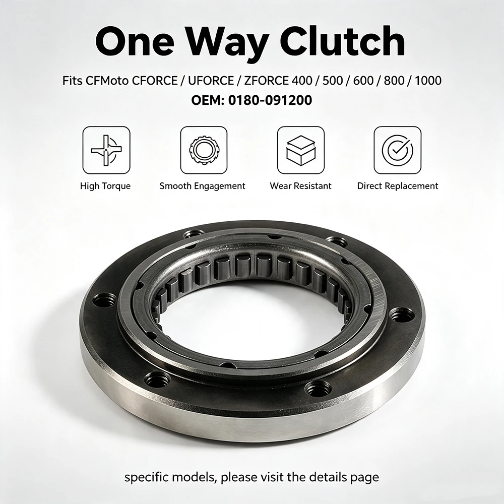 0180-091200 One Way Starter Clutch For CFMoto CFORCE UFORCE ZFORCE 400 500 600 800 1000  CF400AU CF400AZ-3S CF500-2A CF600AU-3S