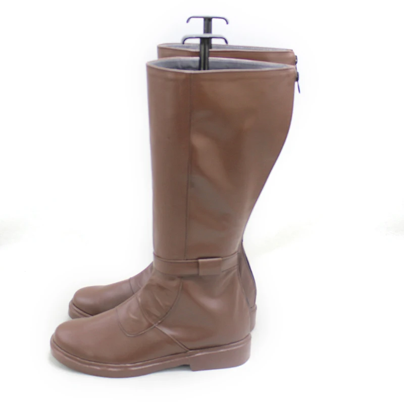 Obi Wan Kenobi adulte Jedi mâle chevalier Cosplay chaussures hommes carnaval Halloween noël fête bottes