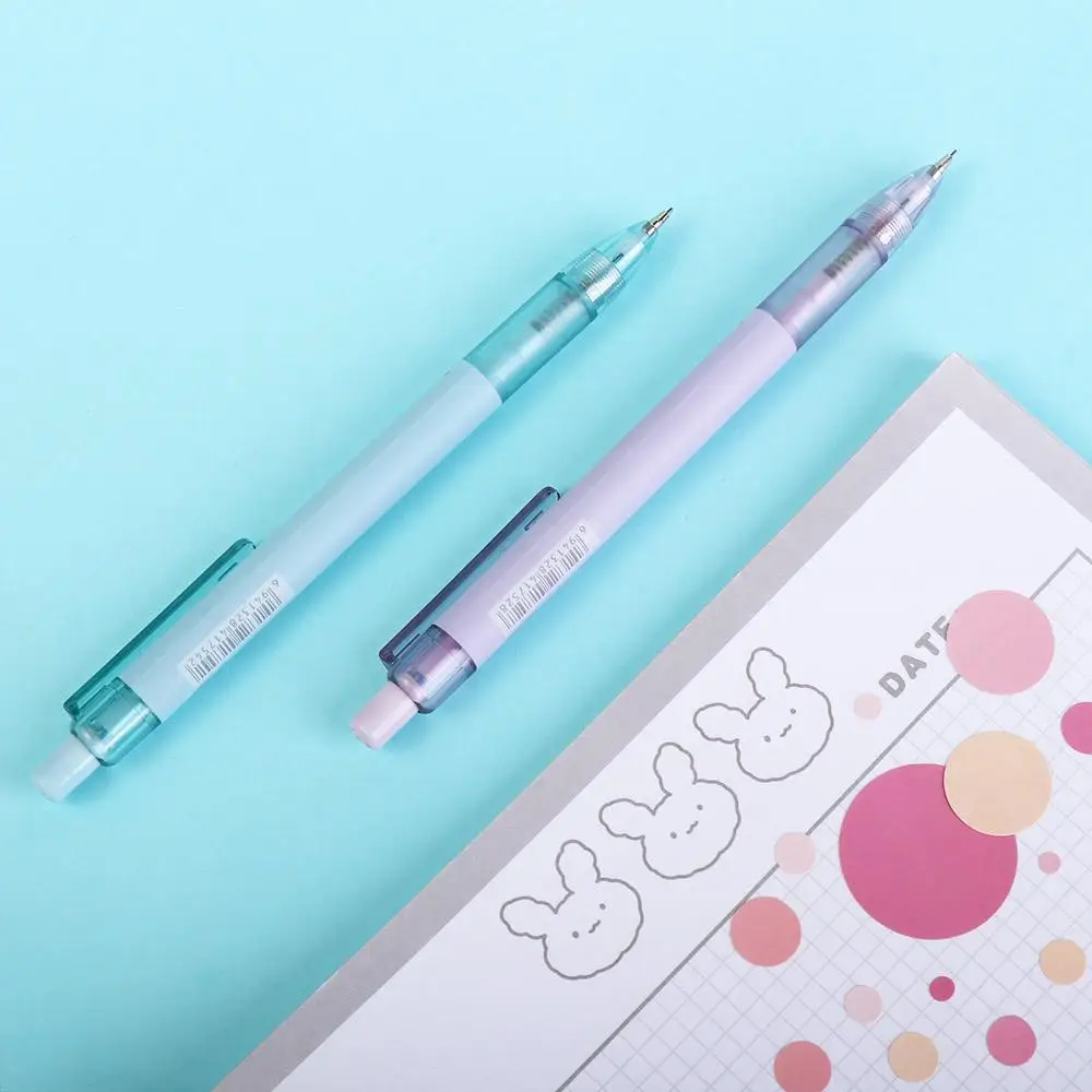 

Office Simple Eraser Top Cute Press Pen Student Mechanical Pencil Automatic Pencils Propelling Pencil Movable Pencil