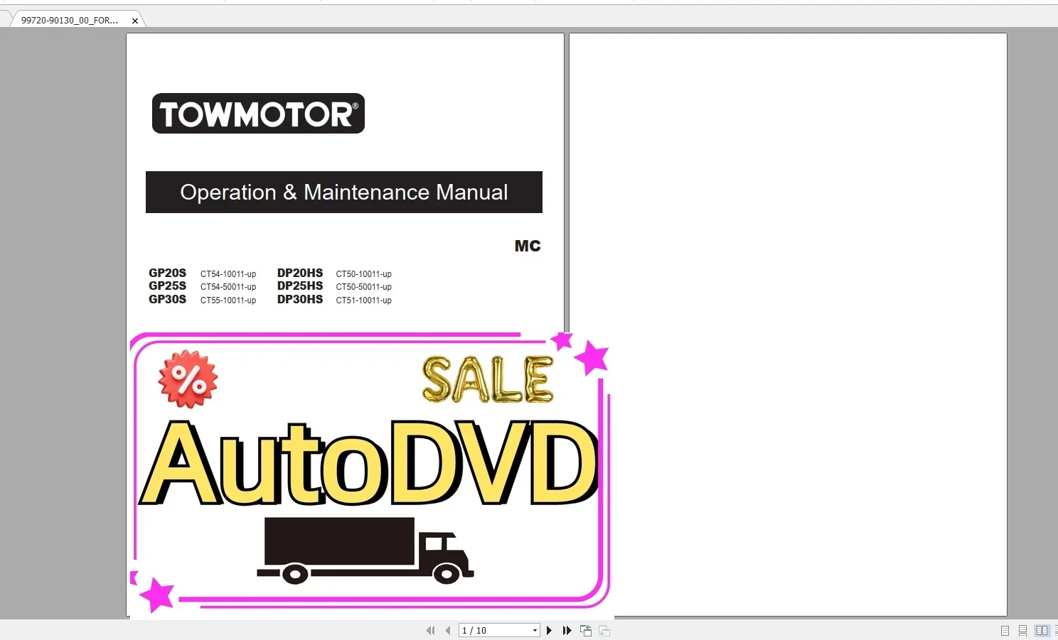 

Вилочный погрузчик AutoDVD CAT 33,56 ГБ MCFA Полная коллекция Новое обновление 03.2022 Руководства в формате PDF