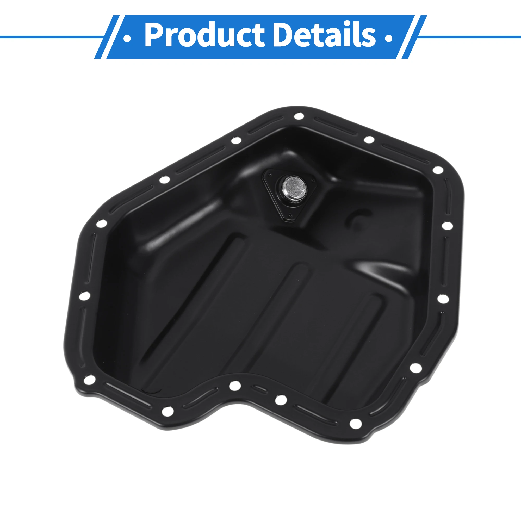 Motoforti 1 Pz No.11109AA122 Coppa Olio Motore per Subaru Outback 2001-2009 Ferro Nero