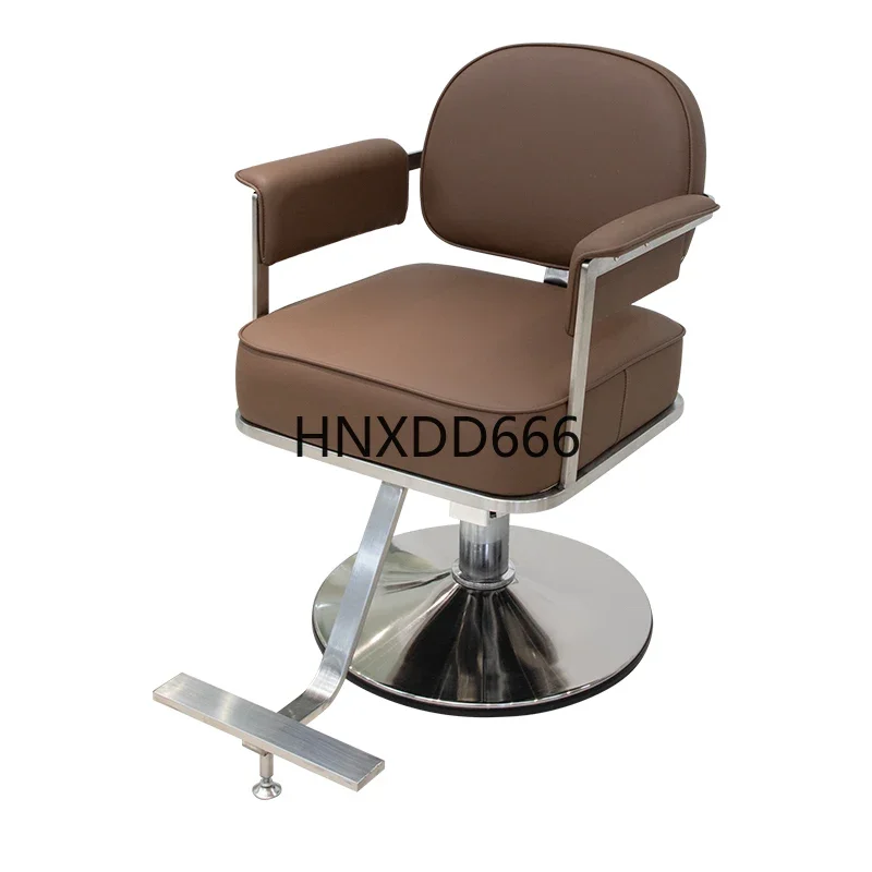 Hair chair can be lifted and rotated, perm and dye seat