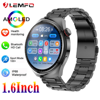 LF38 Smart Watch Men Gift  NFC GPS IP 68 Fitness Tracking 1.6inch Voice Assistant Compass Bluetooth DIY Faces Sport Smartwatch