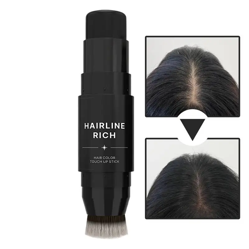 Hairline cream stick Hair Roots Supplement Black Brown Supplement Stick Natural Hair Filling Hairline Modify Hair Cream Stick