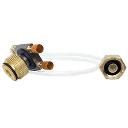 Propane Refill Adapter Hose Converter Refilling Empty Butane Gas LPG Cylinder To Camping Gas Bottle with Pressure Relief Valve