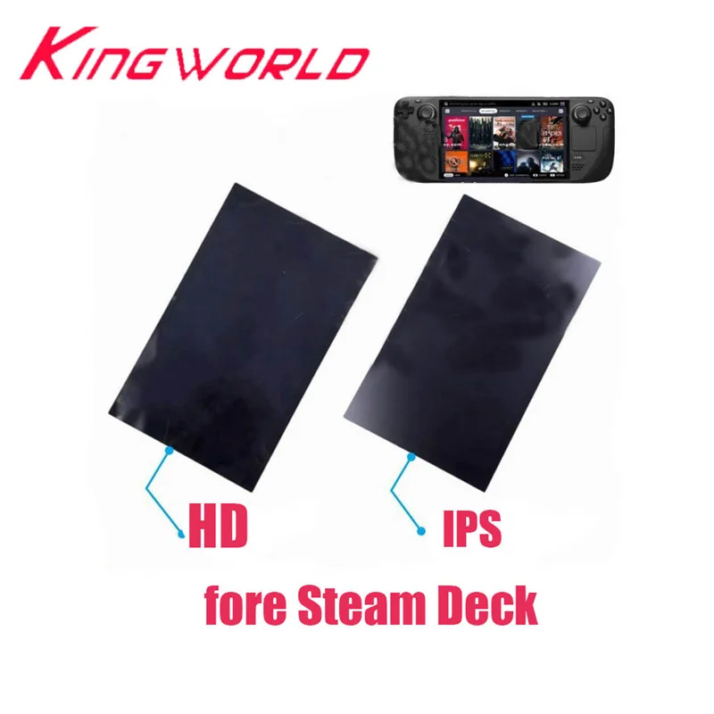 

Replacement for Steam Deck HD LCD Screen/ Anti-Glare IPS Screen for Steam Deck Handheld Gamepad repair Accessories