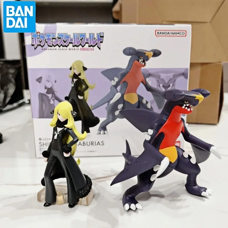 

Bandai Pokemon Play-to-Play Scale World SW Sinnoh Region Zhuran Rei Bite Land Shark Action Figure Collectible Toy