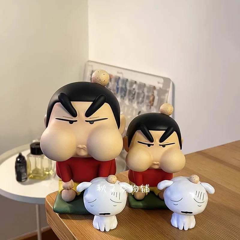 13-17cm kredka Shin-Chan Noob seria kara klęczać Xiaoxin rysunek Gk modne zabawki Q wersja lalki Anime ozdoby prezent