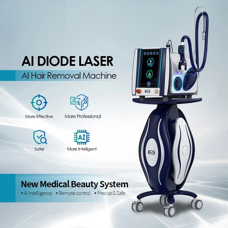 Ice Platinum Titanium Hair Removal  2000W Professional Laser Hair Removal Machine