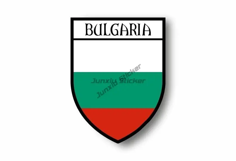 Bulgaria Flag Map Creative Sticker for Decorate Van Camper Car Window Truck Bumper Wall Room Table Fridge Decal Accessories