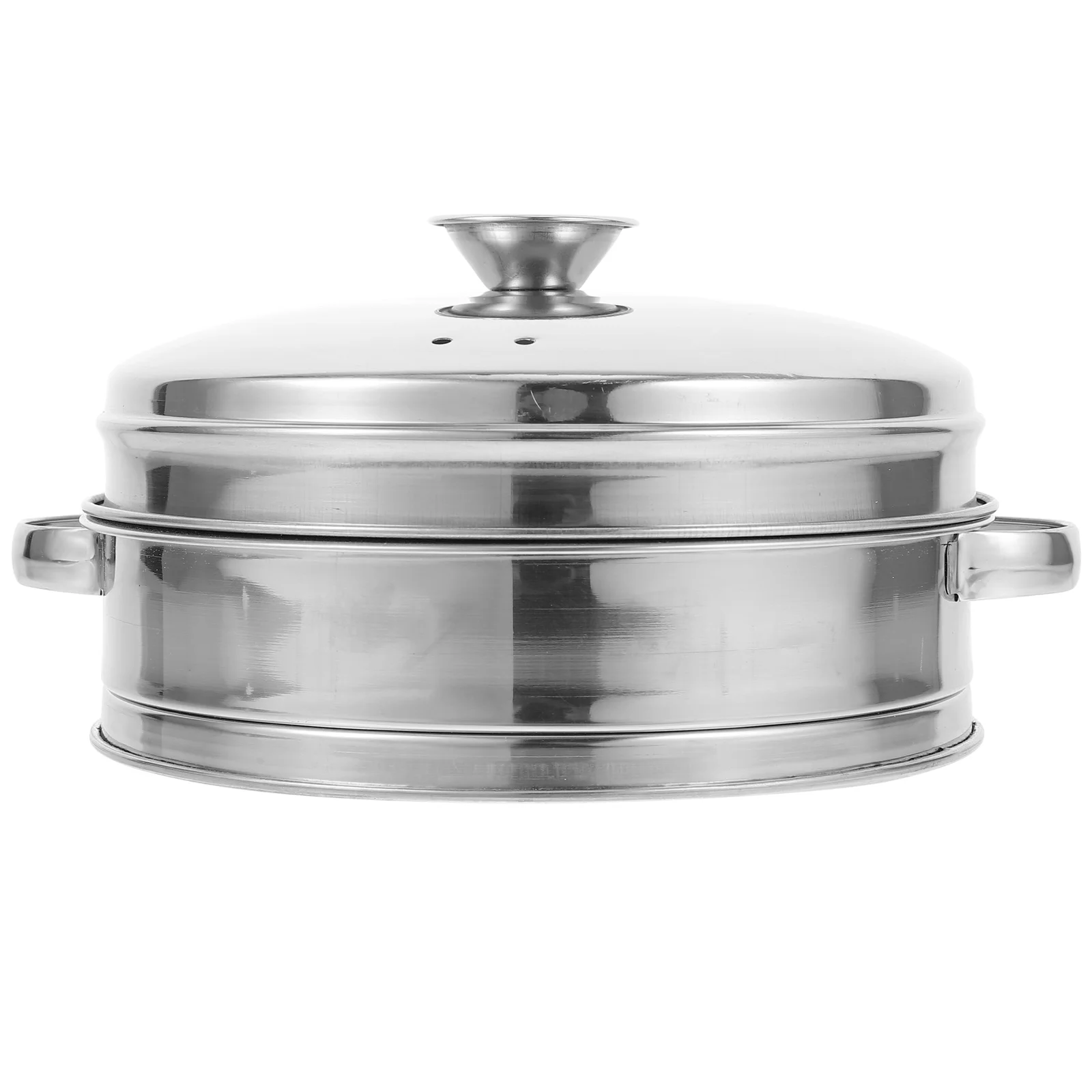 

Stainless Steel Steamer Basket Food Rack Vegetable Dim Sum Seafood Meat Large Size Fits Pots Kitchen Strainer Practical Easy Use
