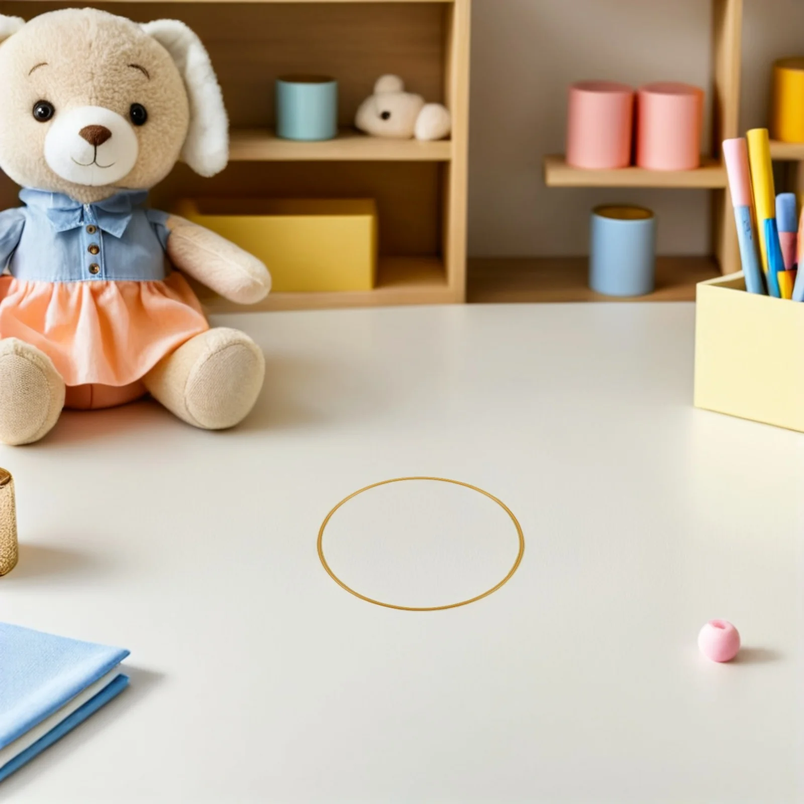 

10pcs Metal Ring For Crafts 5.89"/15Cm Gold Hoop Wreath Frame Diy Dreamcatcher Base Floral Arrangement Boho Wall Decor Wedding