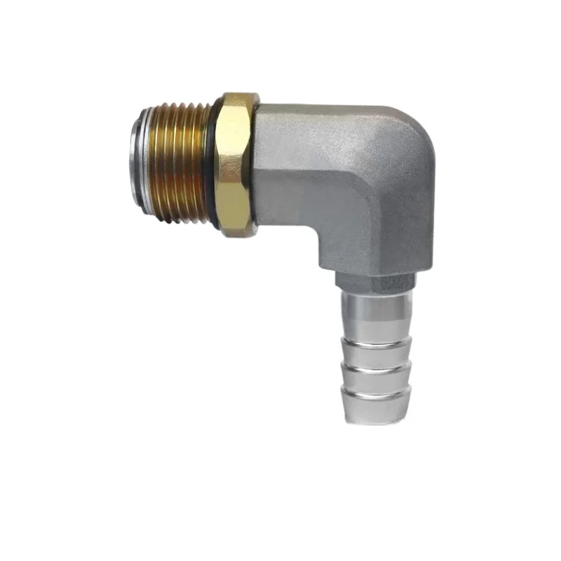 Reel elbow of refueling machine, 1 inch universal movable joint that can be rotated 360 °, cannula reel bend joint