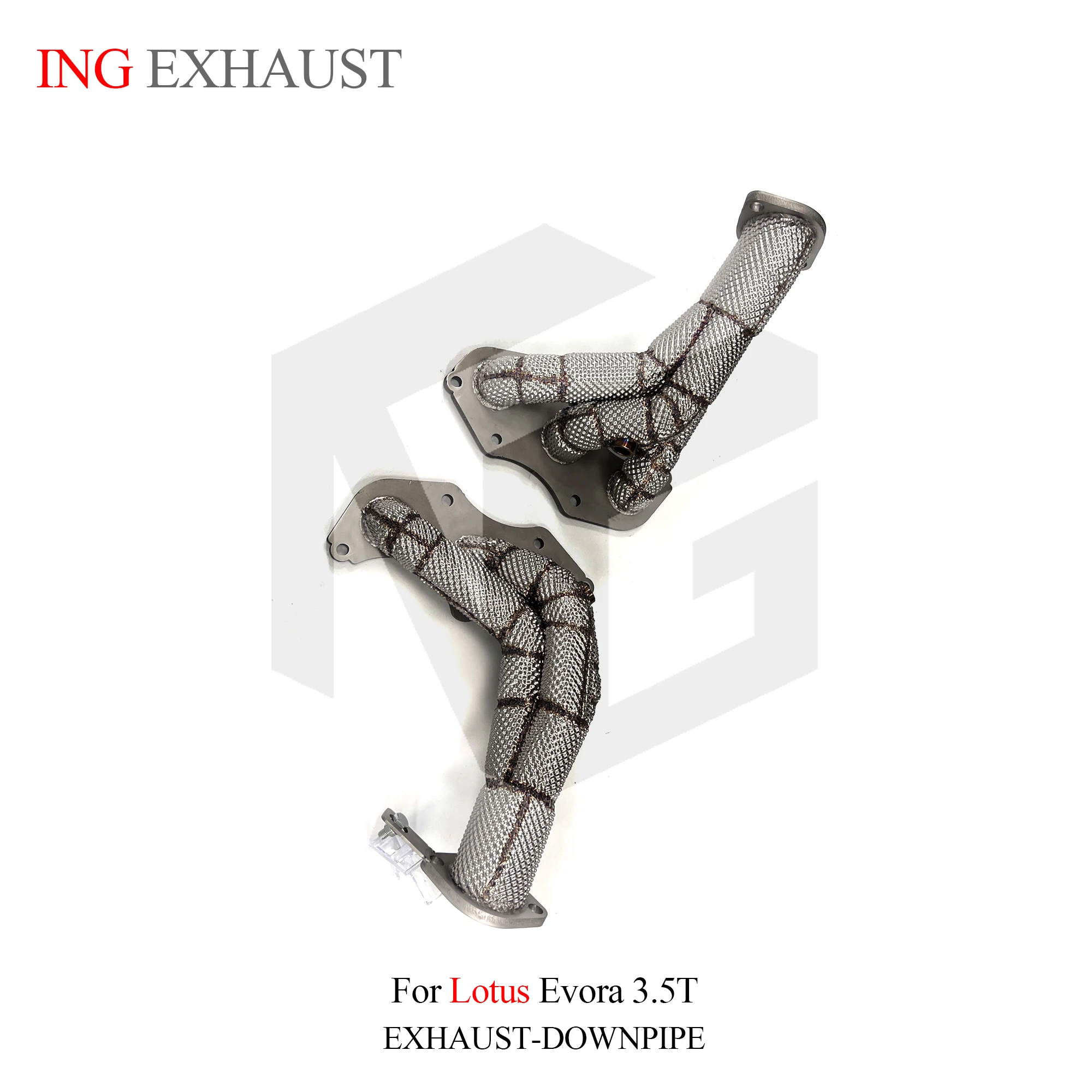 

ING High Flow Exhaust ss304 Manifold for Lotus Evora 3.5T Transports Tube Header Catless Car Upgrade Performance Accessories