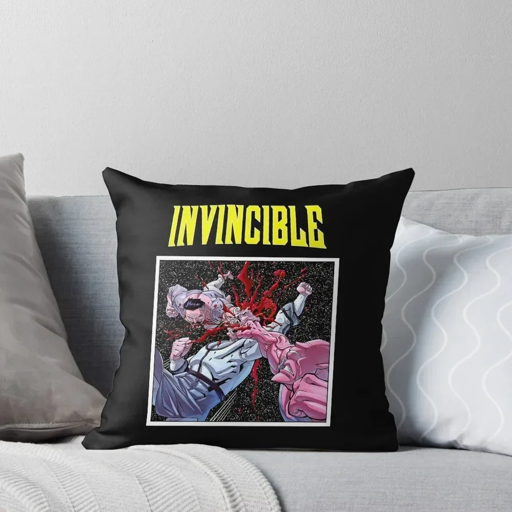 

Allen The Alien And Omni Man Throw Pillow Sitting Cushion Plaid Sofa pillow