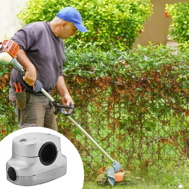 Langlebige Aluminium Feste Rasenmäher Universal Griff Klemme Luxus Halter Werkzeuge Halterung Pinsel Cutter Trimmer Praktisches Zubehör – Detail 8