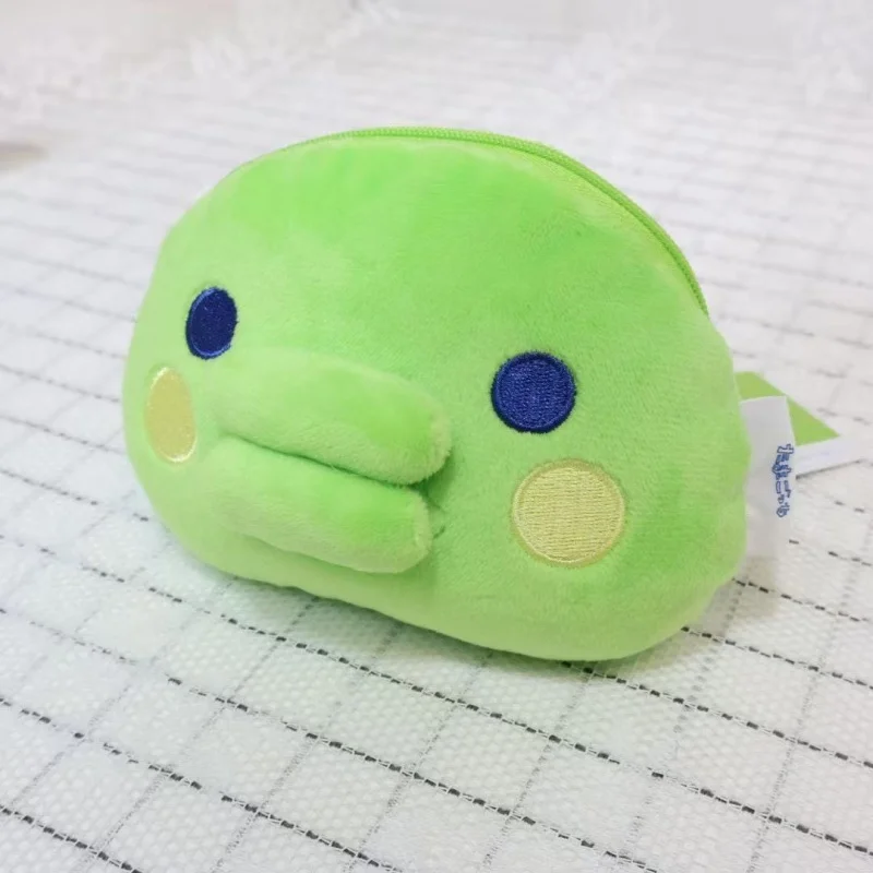 Bonito tamagotchi kuchipatchi titular do cartão transparente chaveiro de pelúcia momametchi foto cartão caso moeda bolsa armazenamento presentes protetores