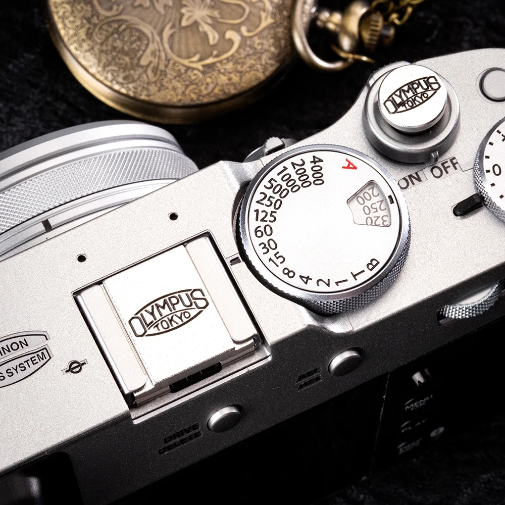 

Hot Shoe Cover For Olympus PENF EP7 OM3 OM2 OM1 Fuji XE5 XPro3 XT30 XT5 X100VI XM5 XE4 Shutter Button Camera Soft Release Button