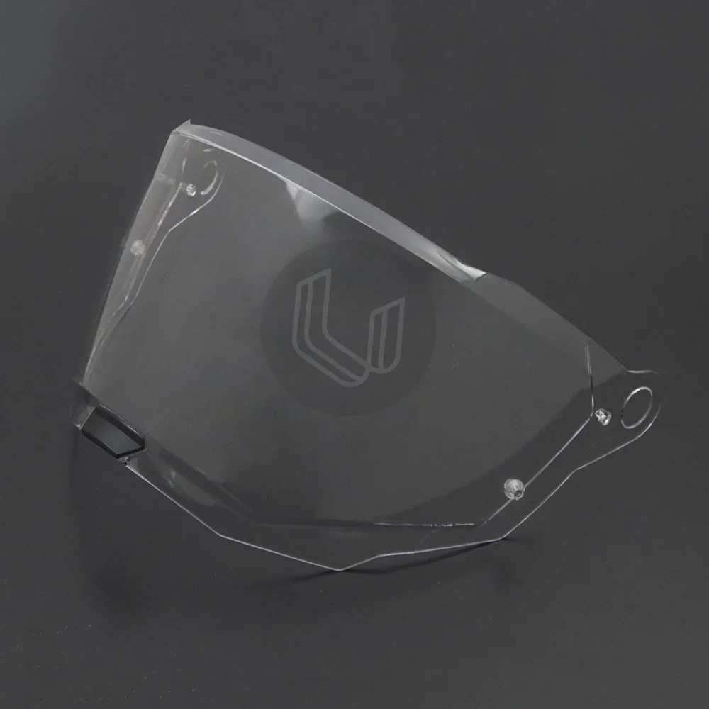 Motocicleta Rally Capacete Viseira, Anti-UV PC Visor Lens, Substituição De Fumaça Escura, LS2, Modelo MX701