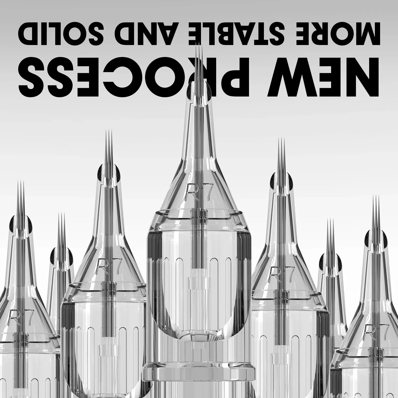 Cartucho de agujas de tatuaje DQFART, modelo mixto, embalaje de línea y sombra, adecuado para artistas de tatuajes principiantes, accesorios de tatuaje