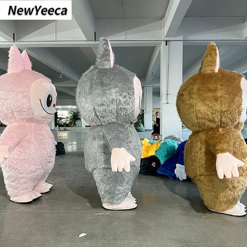 Aufblasbares Elfen-Maskottchen-Kostüm Anime Cartoon BUBU Kaninchen-Monster Cosplay-Anzüge für Erwachsene Karneval Aufführung Geburtstagsparty-Outfits