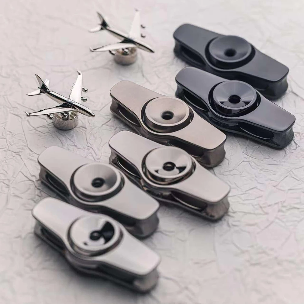 Fairy Works OUMUA Fidget Spinner acier inoxydable titane Zirconium manipulation sensation deux lames Fidget Spinner jouet anti-Stress