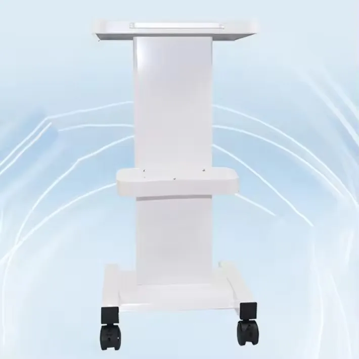 New Design Professional Convenient Desktop Beauty Device Cart With Wheel Salon Trolley With Low Price