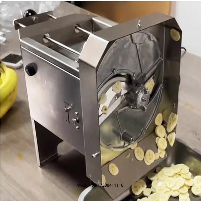 

Large Capacity Vegetable Cutting Machine Manual Banana Slice Cutting Machine