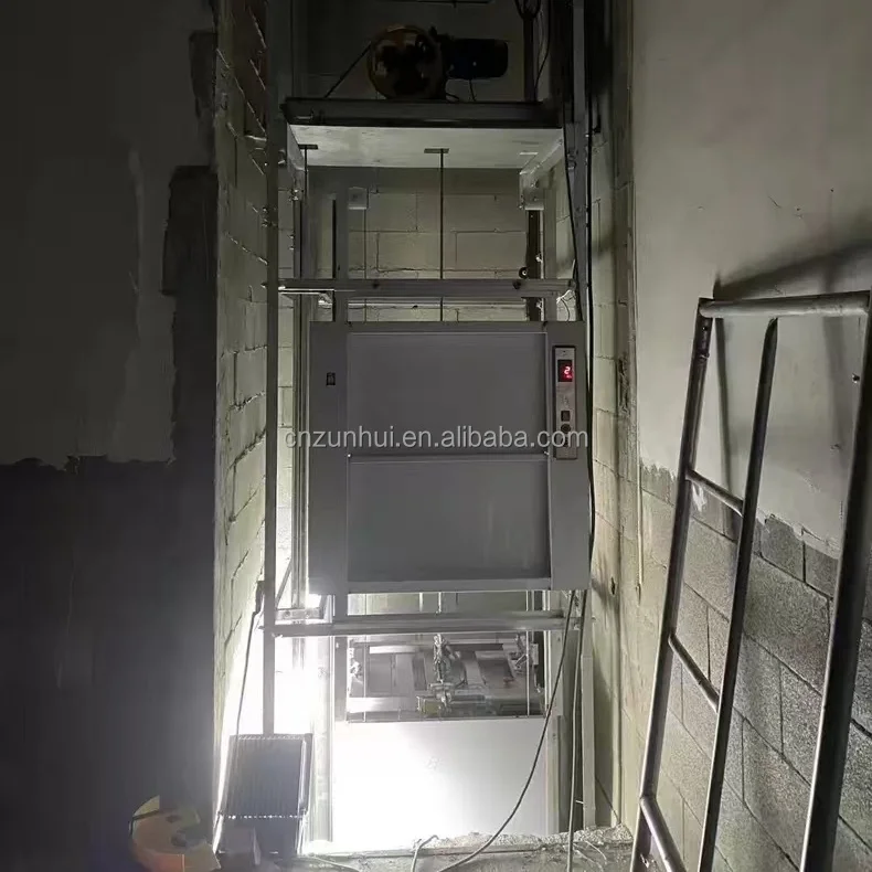 مصنع ZUNHUI مصعد طعام عالي الجودة مصعد طعام لمطعم Dumbwaiter