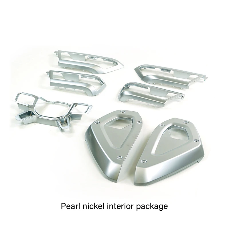 Central Control Armrest Decorative Strip Wheel Frame Center Console Frame Center Dashboard Trim Cover for Land Rover Defender