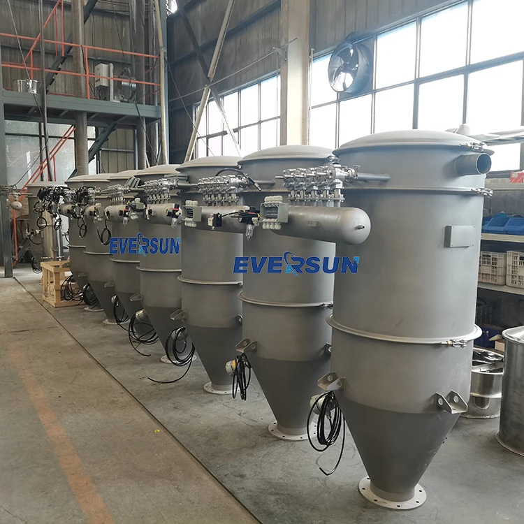 Ventilatore speciale efficiente per la rimozione della polvere per il sistema di trasporto sottovuoto in acciaio inossidabile in polvere alimentare