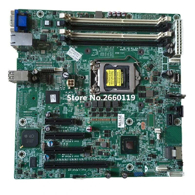 Original Server Motherboard For HP For ProLiant ML10 732594-001 728188-001 Good Quality