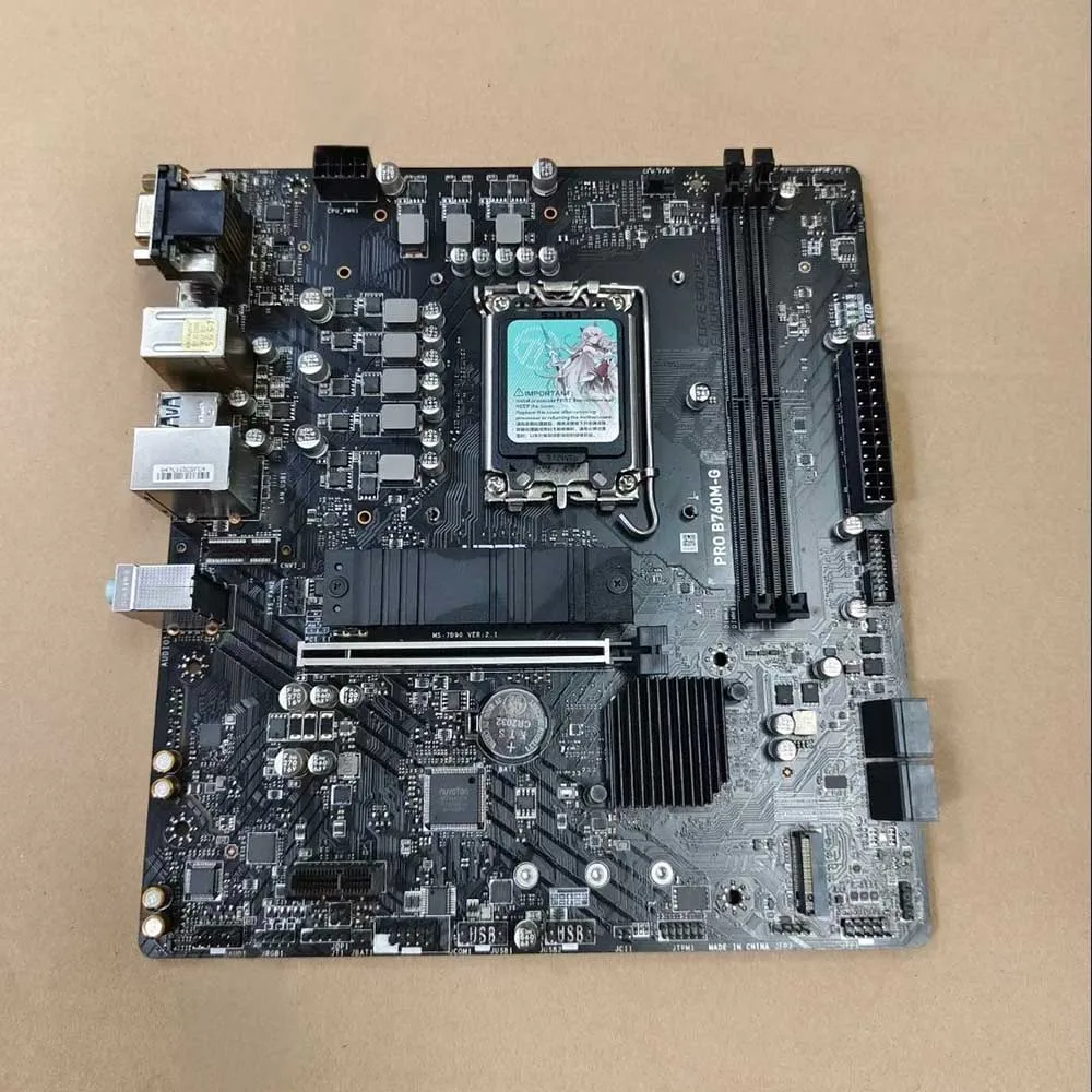 للوحة الأم M-S-I B760 PRO B760M-G DDR5